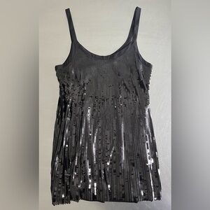 A/X Armani Exchange black sequin dress